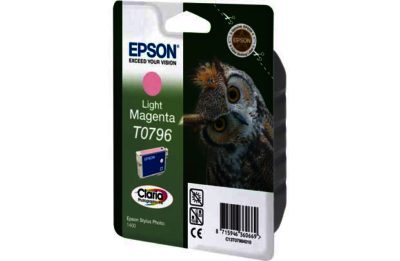 Epson T0796 Owl Standard Ink Cartridge - Light Magenta